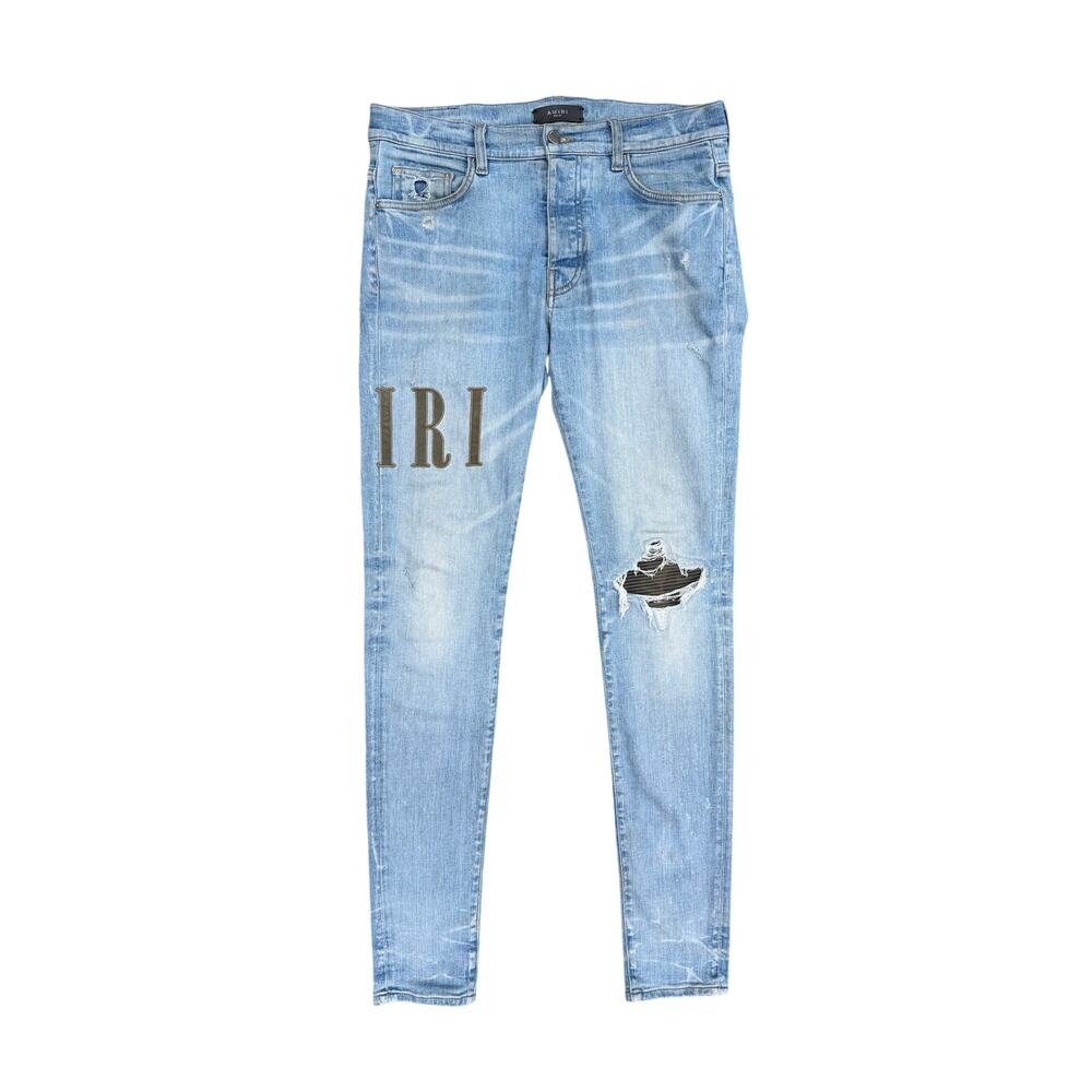 Size 32 - Amiri Blue Skinny Jeans